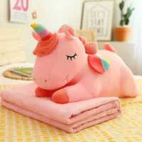 Jucărie moale ChiToys Animals Unicorn BB006 1+ / Pink photo 3