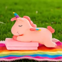 Jucărie moale ChiToys Animals Unicorn BB006 1+ / Pink photo 5