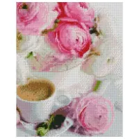 Мозайка Strateg HX437 Flowers / 10+