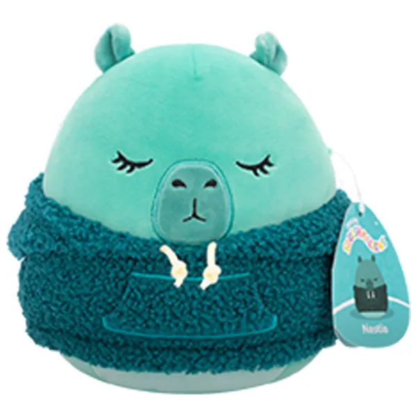 Jucărie moale Squishmallows Hoodie Nastia 06710 3+ / Turquoise photo 6