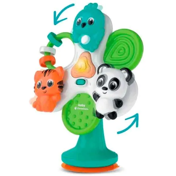 Jucărie zornăitoare Clementoni Round & Round Animals de la 0 luni photo 2