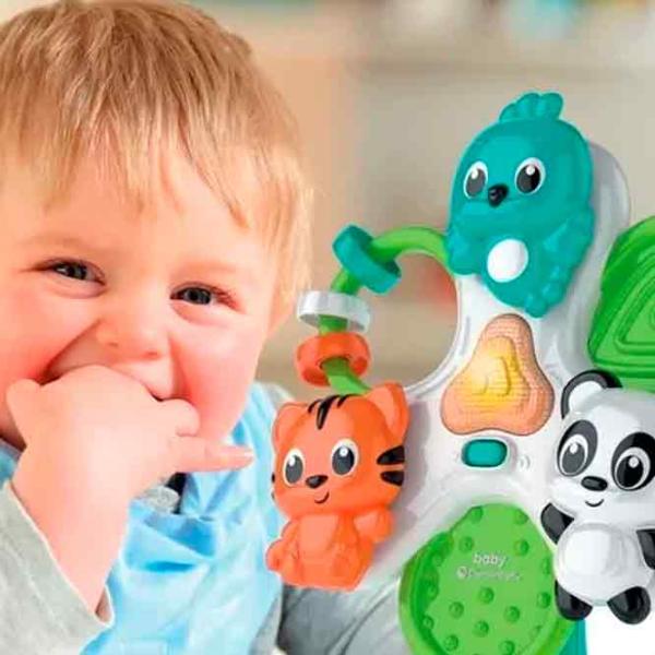 Jucărie zornăitoare Clementoni Round & Round Animals de la 0 luni photo 3