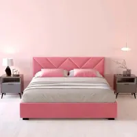 Кровать My-Style my-Nova 160 x 200 см / Фанера / Розовый photo 6