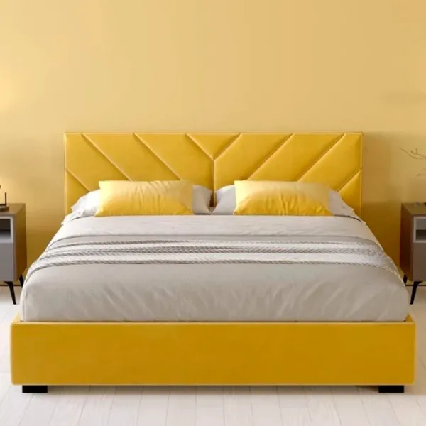 Кровать My-Style my-Kira 200 x 200 см / Фанера / Желтый photo 2