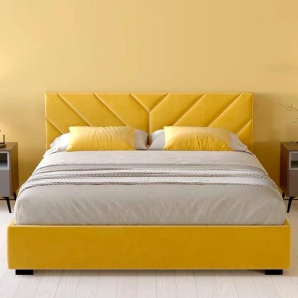 Кровать My-Style my-Kira 200 x 200 см / Фанера / Желтый photo 2