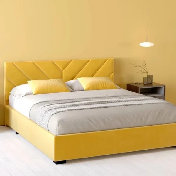 Кровать My-Style my-Kira 200 x 200 см / Фанера / Желтый photo 3