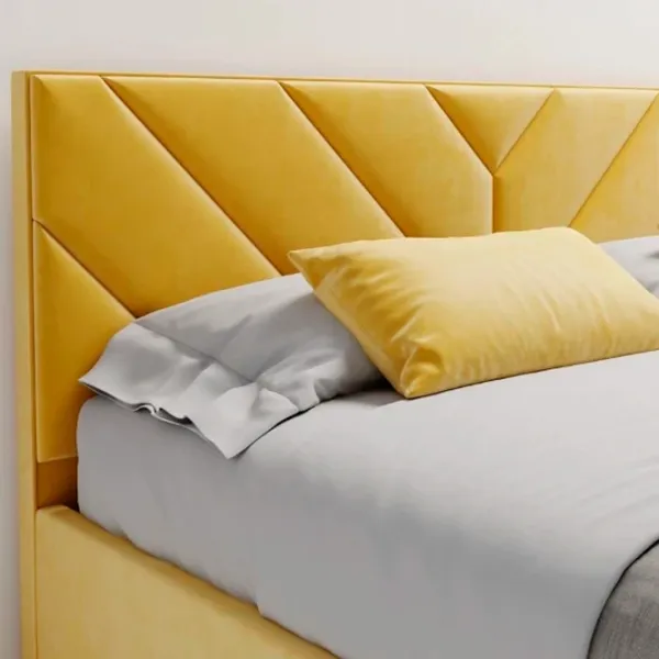 Кровать My-Style my-Kira 200 x 200 см / Фанера / Желтый photo 4
