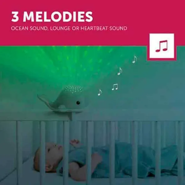 Lampă de veghe Zazu Wally  Gray / Baterie photo 2