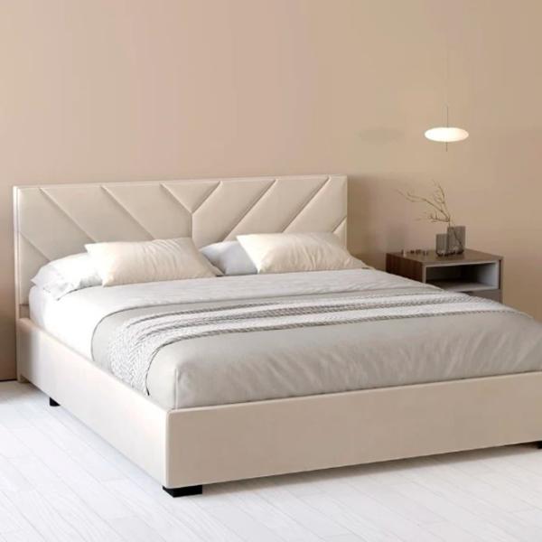 Кровать My-Style my-Kira 200 x 200 см / Фанера / Кремовый photo 3