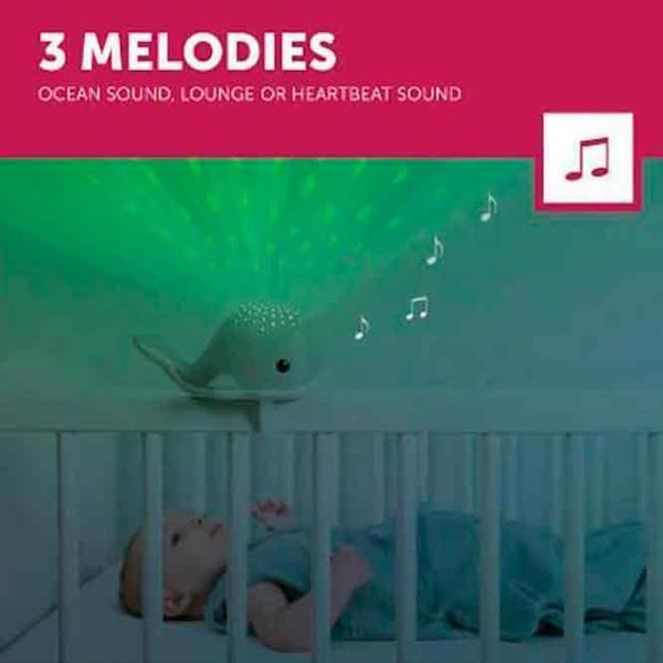 Lampă de veghe Zazu Wally  Blue / Baterie photo 7