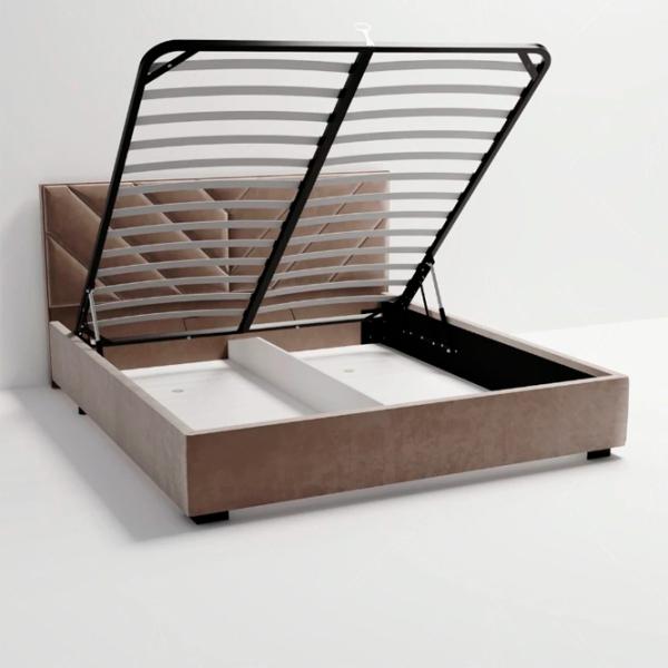 Кровать My-Style my-Kira 200 x 200 см / Фанера / Коричневый photo 6