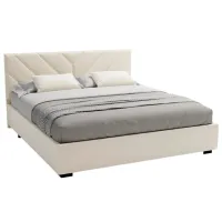 Кровать My-Style my-Kira 200 x 200 см / Фанера / Светло-Бежевый