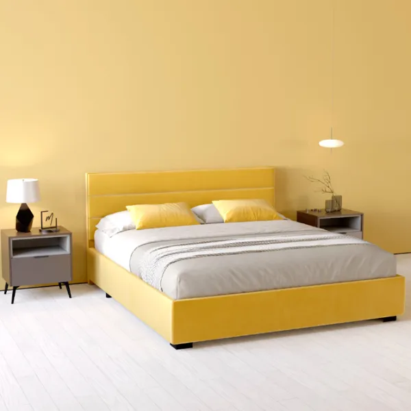 Кровать My-Style my-Amy 120 x 200 см / Фанера / Желтый photo 5