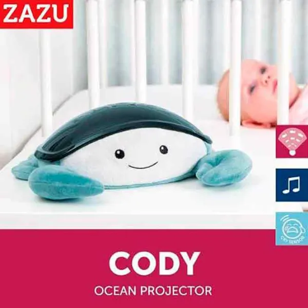 Lampă de veghe Zazu Cody Blue / Baterie photo 3