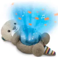 Lampă de veghe Zazu Otto Gray / Baterie