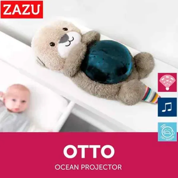 Lampă de veghe Zazu Otto Gray / Baterie photo 2