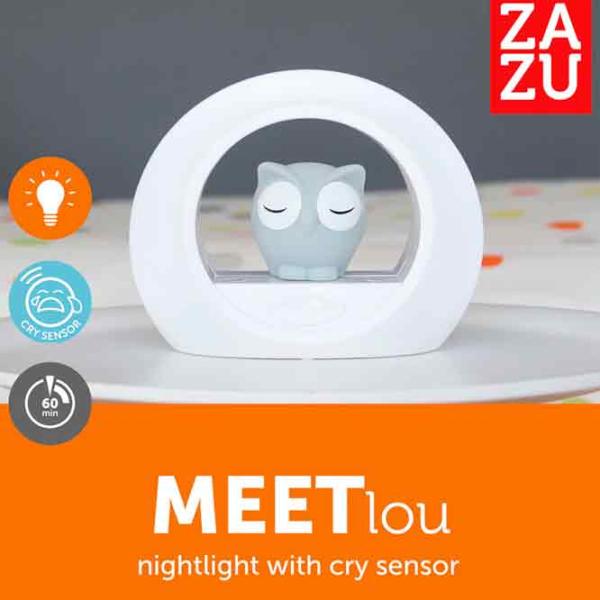 Lampă de veghe Zazu Lou Blue / Baterie photo 4