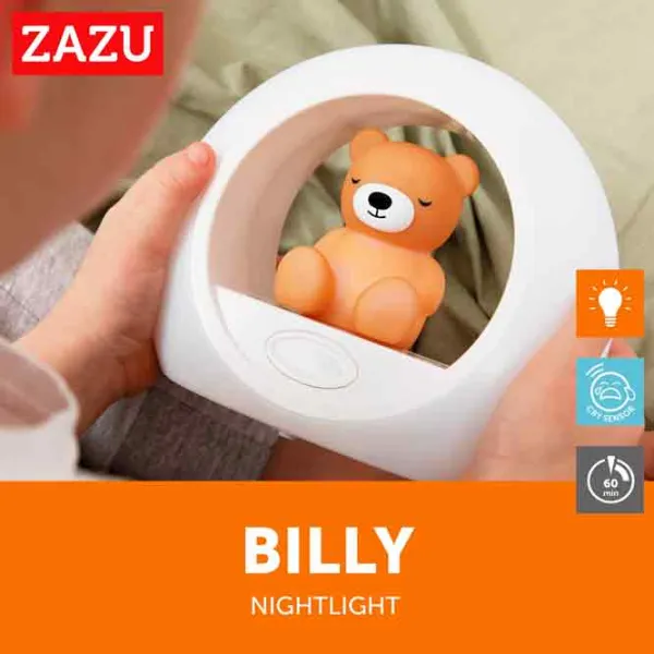 Lampă de veghe Zazu Billy  Camel / Baterie photo 5
