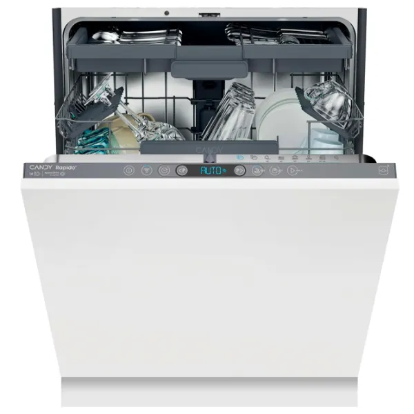 Посудомоечная машина Candy CI 4C4F1A Полногабаритная / Нержавеющая сталь photo 2