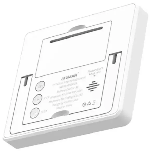 Termostat Xiaomi Duka Atuman TH1 Pentru spații închise / Baterie photo 3