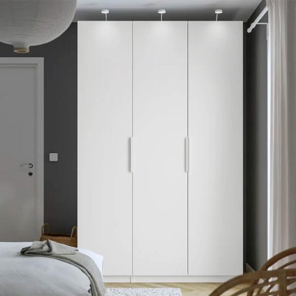 Шкаф Ikea Pax/Forsand 150 x 60см x 236.4 / ДСП / Белый photo 3