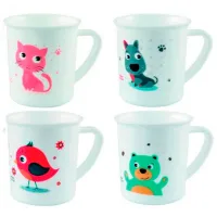 Cană Canpol Babies Animals 170 ml / Plastic / Multicolor