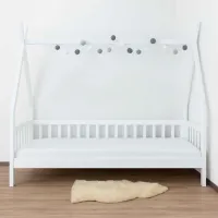 Детская кровать Mobicasa Alice 90 x 200 см / Дерево / Белый photo 2