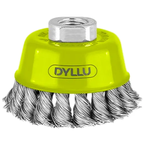 Проволочная чашечная щётка DYLLU DTCE2402 100 мм photo 1