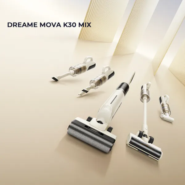 Моющий пылесос Mova K30 Mix 300 Вт / Черный Белый photo 2