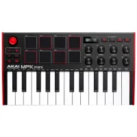 MIDI-клавиатура Akai MK3 Red Black 25 / Компактный
