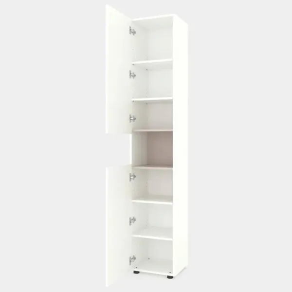 Шкаф Nex Home B003U 40 x 35см x 213 / ЛДСП / Белый photo 2 Шкаф Nex Home B003U 40 x 35см x 213 / ЛДСП / Белый photo 2