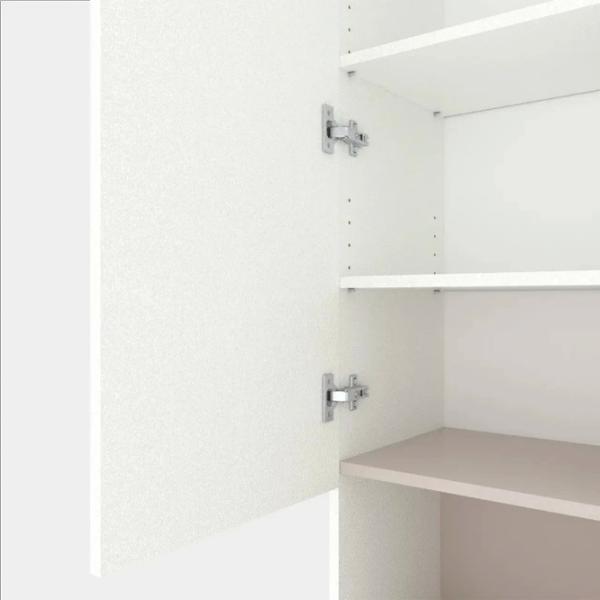 Шкаф Nex Home B003U 40 x 35см x 213 / ЛДСП / Белый photo 3 Шкаф Nex Home B003U 40 x 35см x 213 / ЛДСП / Белый photo 3