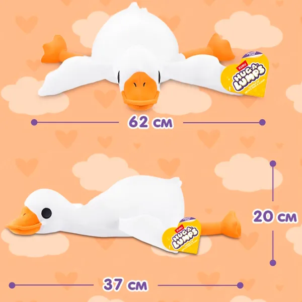 Мягкая игрушка Zuru Hug A Lumps Goose 14901K 3+ / Белый photo 3