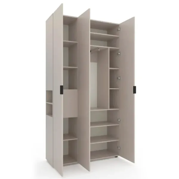 Dulap Nex Home A015L 120 x 42 x 230 / PAL / Cashmere photo 2