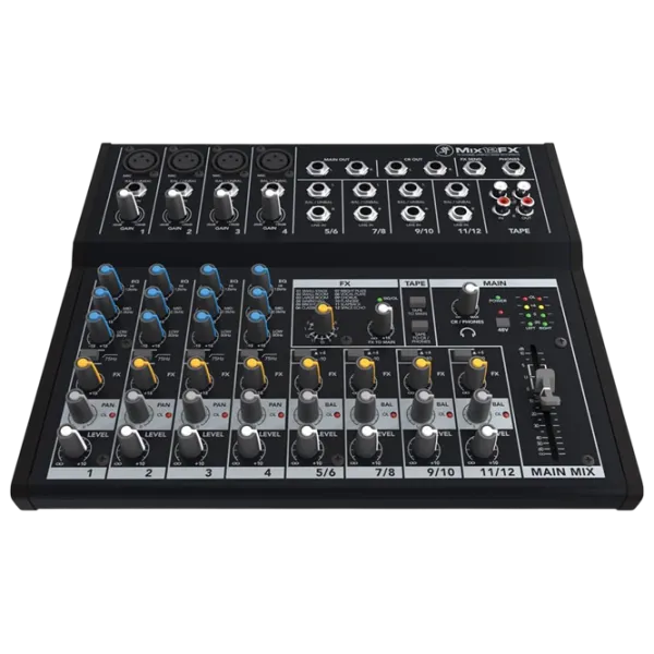 Миксер Mackie Mix12FX 12-Channel активный / 20 Гц - 20 кГц / Черный photo 1