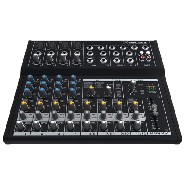 Миксер Mackie Mix12FX 12-Channel активный / 20 Гц - 20 кГц / Черный photo 1