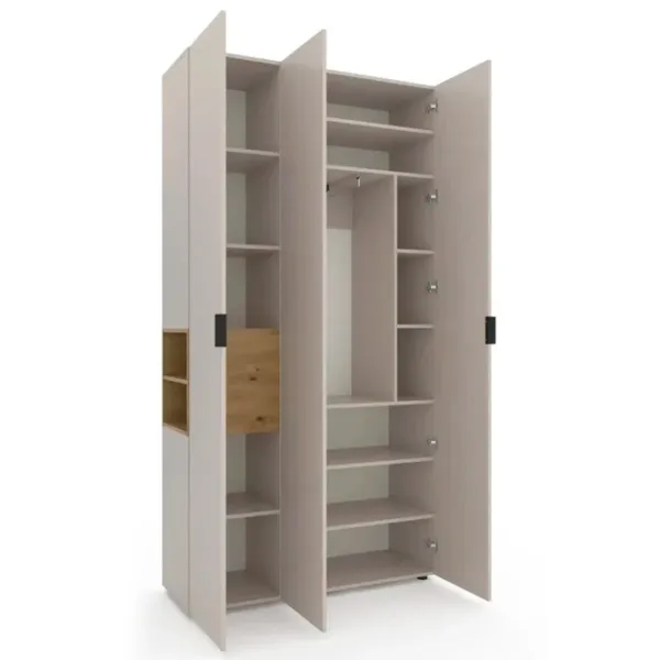 Dulap Nex Home A015L 120 x 42 x 230 / PAL / Cashmere photo 2
