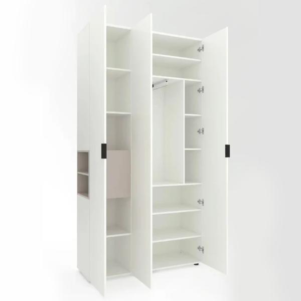 Dulap Nex Home A015L 120 x 42 x 230 / PAL / Alb photo 2