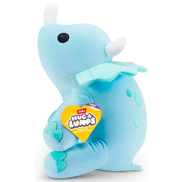 Jucărie moale Zuru Hug A Lumps Dinosaur 14901D 3+ / Blue photo 3