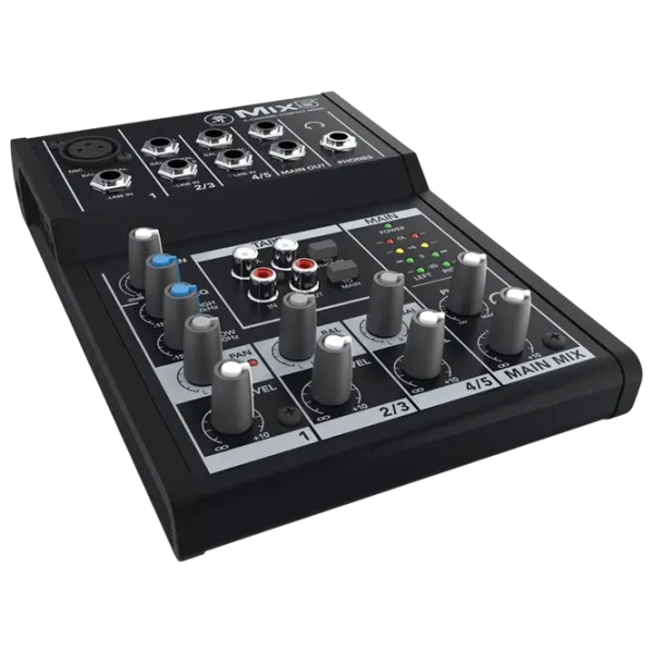 Mixer Mackie Mix5 activ / 20 Hz - 20 kHz / Black photo 4