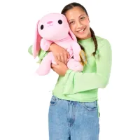 Jucărie moale Zuru Hug A Lumps Bunny 14901J 3+ / Pink photo 6