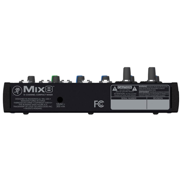 Миксер Mackie Mix8 активный / 20 Гц - 20 кГц / Черный photo 6