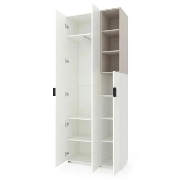 Dulap Nex Home A003R 90 x 42 x 230 / PAL / Cashmere photo 2