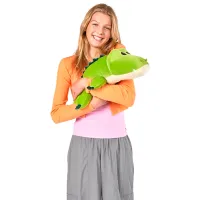 Jucărie moale Zuru Hug A Lumps Crocodile 14901H 3+ / Green photo 5