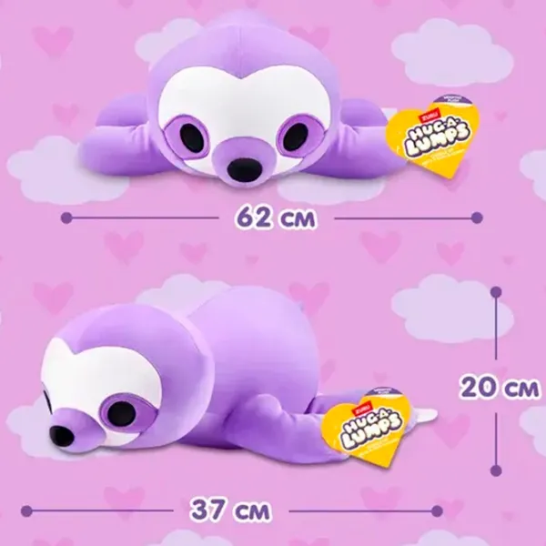 Мягкая игрушка Zuru Hug A Lumps Sloth 14901A 3+ / Фиолетовый photo 4
