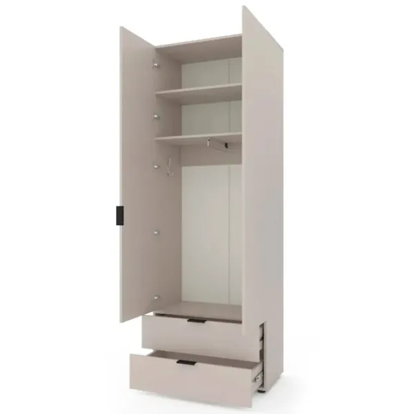 Dulap Nex Home A004 80 x 40 x 230 / PAL / Cashmere photo 2