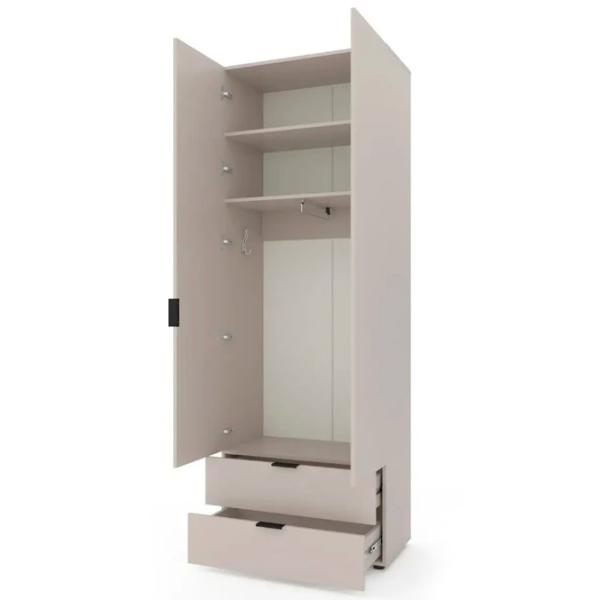 Dulap Nex Home A004 80 x 40 x 230 / PAL / Cashmere photo 2