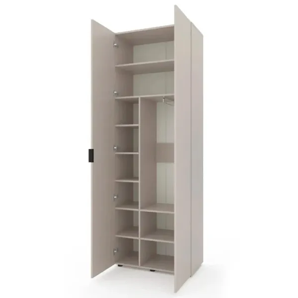 Dulap Nex Home A007 80 x 42 x 230 / PAL / Cashmere photo 2