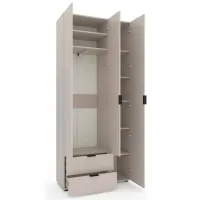 Шкаф Nex Home A013L 100 x 42см x 230 / ЛДСП / Кашемир photo 2