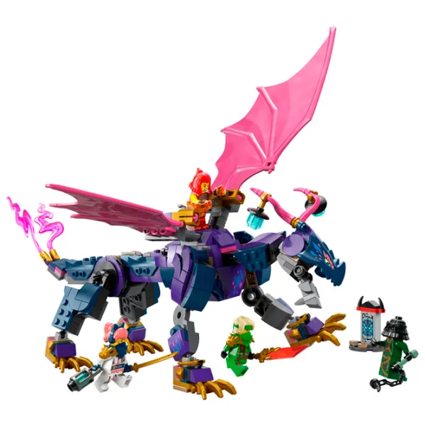 Constructor LEGO Rontu the Master Dragon Clasic/ Red photo 2